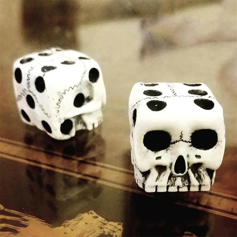 1PC 6-Sided Skull Dice